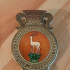 Vintage-tyylinen messinkinen paperipidike - pikkukuva 2