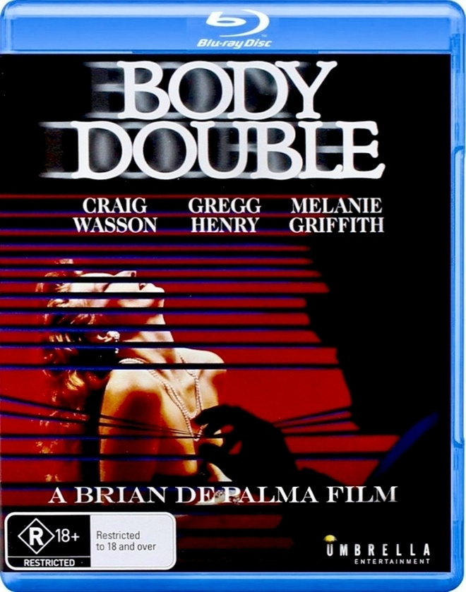 BODY DOUBLE - Kuolema tulee kahdesti (1984) Umbrella AUS (B)