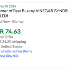 Pelon Kesä - Summer of Fear (Blu-ray) Slipcover Vinegar UUSI - pikkukuva 5