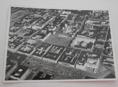 Helsinki, ilmakuva keskustasta, A. A., p. 1962
