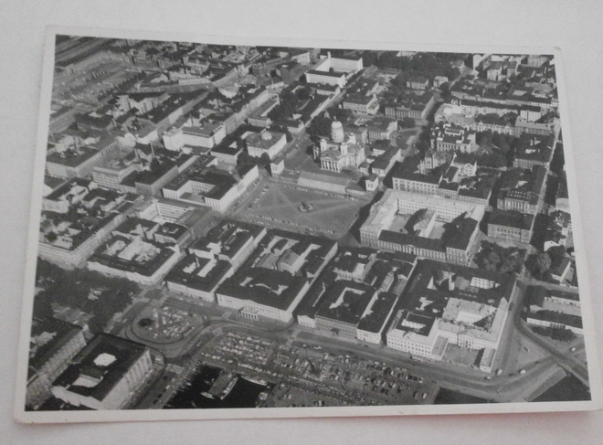 Helsinki, ilmakuva keskustasta, A. A., p. 1962