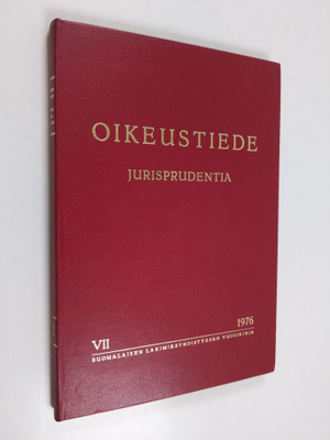 Oikeustiede Jurisprudentia : Suomalaisen lakimiesyhdistyk...