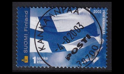 1601 o Suomen lippu Kankaanpää 4.8.2003 (2002)