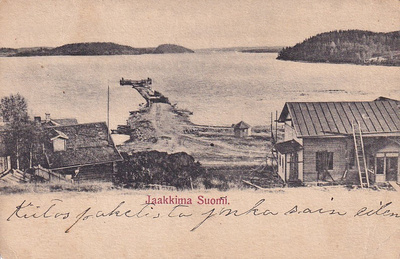 LUOVUTETTU ALUE JAAKKIMA LAIVALAITURI KULKENUT