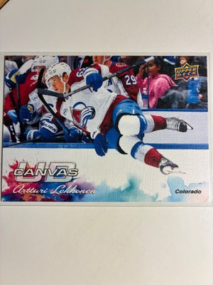 Artturi Lehkonen 26-27 Upper Deck #C-6 Canvas