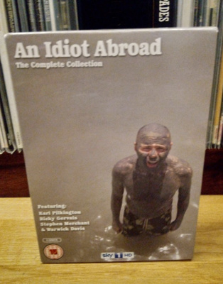 An idiot abroad Complete Collection DVD boksi