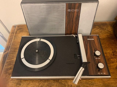 Philips GF 300 matkalevysoitin 60-70 luvulta
