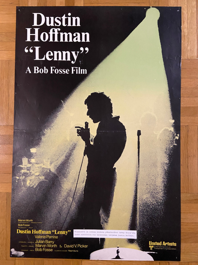Vanha elokuvajuliste: Lenny