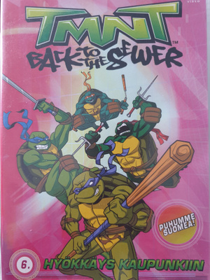 Turtles Back to the Sewer – Vol 6: Hyökkäys kaupunkiin DVD