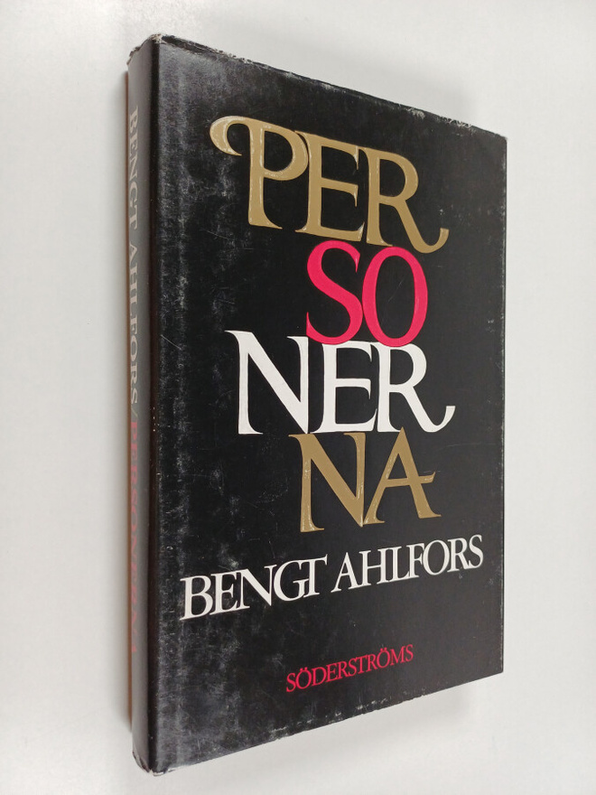Bengt Ahlfors : Personerna : en teaterroman