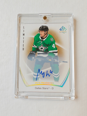 Miro Heiskanen - 21-22 SP Limited Gold Auto