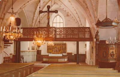 KIRKKOKORTTI - KORPPOON KIRKKO - SISÄKUVA - 3