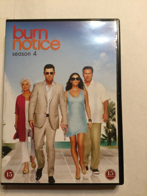 DVD Burn notice 4. tuotantokausi