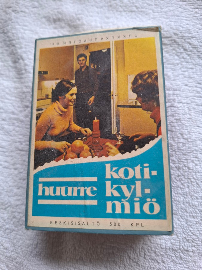 Huurre Iso tulitikkuaski vintage