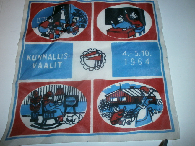 1964 Kunnallisvaalit, huivi / pikkuliina