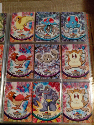 Pokemon topps kortteja 90kpl erä3
