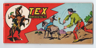 TEX n:o 13 1965 13. vuosikerta. Veriset jäljet.