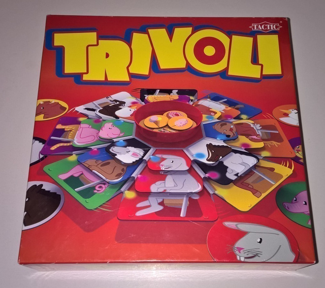 TACTIC TRIVOLI PELI  HUOM. PUUTTUU OSIA