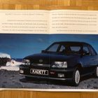 Esite Opel Kadett GSi 16V, 1988 - pikkukuva 2