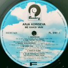 Arja Koritseva; Me kaksi vain LP VG+/EX - pikkukuva 3