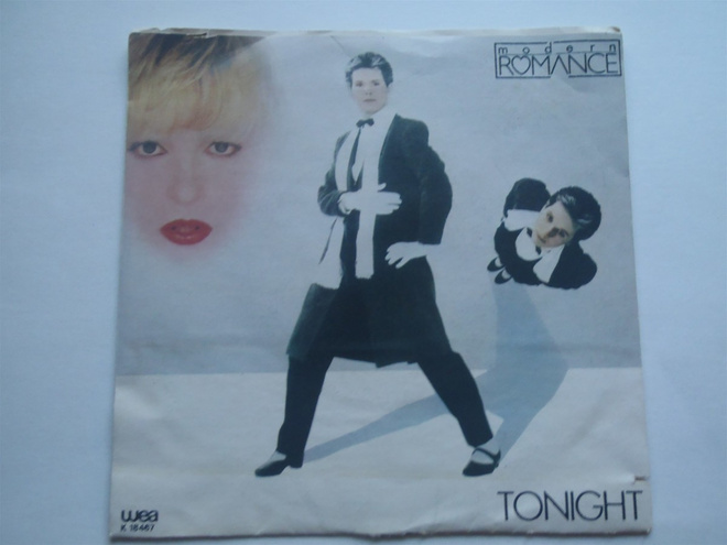 MODERN ROMANCE - TONIGHT 7 " Vinyyli Sinkku