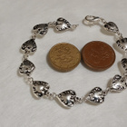 Silver Plated Kanadalainen sydän rannekoru - pikkukuva 4