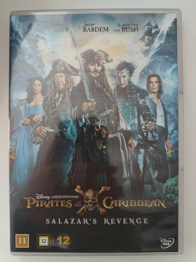 Pirates of the Caribbean, Salazar’s Revenge. - DVD