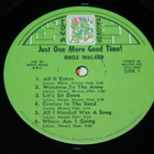 Uncle Willard - Just one more good time! LP 1972 - pikkukuva 3