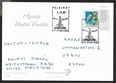 Helsinki - Havis Amanda 1.11.1997