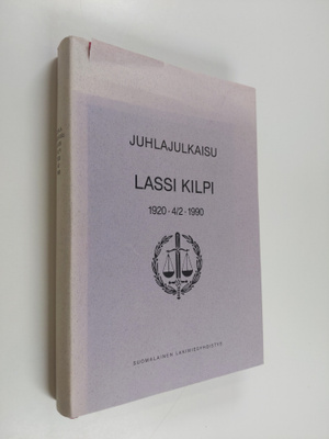 Juhlajulkaisu Lassi Kilpi 1920-4/2-1990