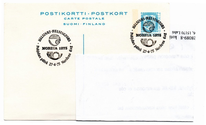 Helsinki: Nordia 1975 (27.4.1975)
