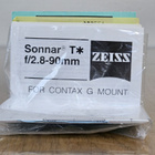 == Carl Zeiss Sonnar T* 90mm f/2,8 - Contax G - pikkukuva 4