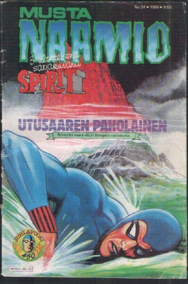 Mustanaamio 24/1986 Liite: 3D Spirit -sarjakuva