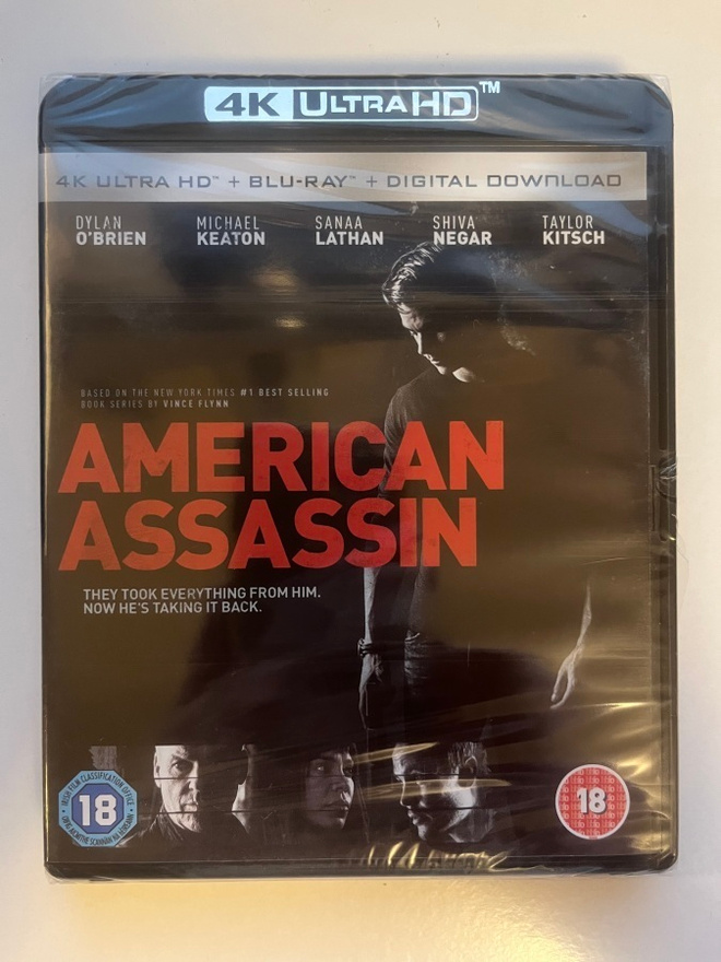 American Assassin (4K Ultra HD + Blu-ray) [2017] UUSI