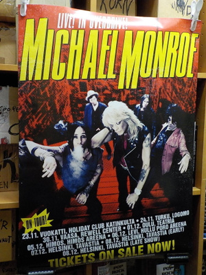 MICHAEL MONROE 2011 KIERTUEJULISTE +