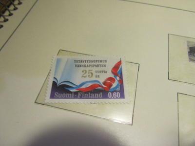 1973 ystävyyssopimus suomi-neuvostoliitto 25 v, postituore
