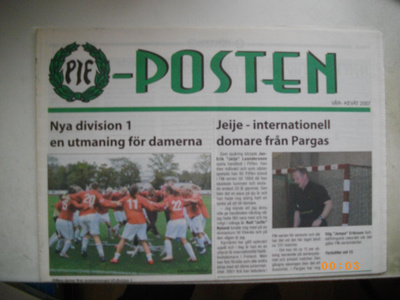 Pargas Idrottsförening Posten kevät 2007
