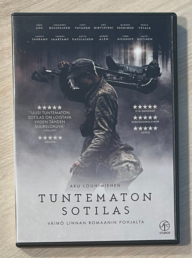 Aku Louhimiehen TUNTEMATON SOTILAS (2017)
