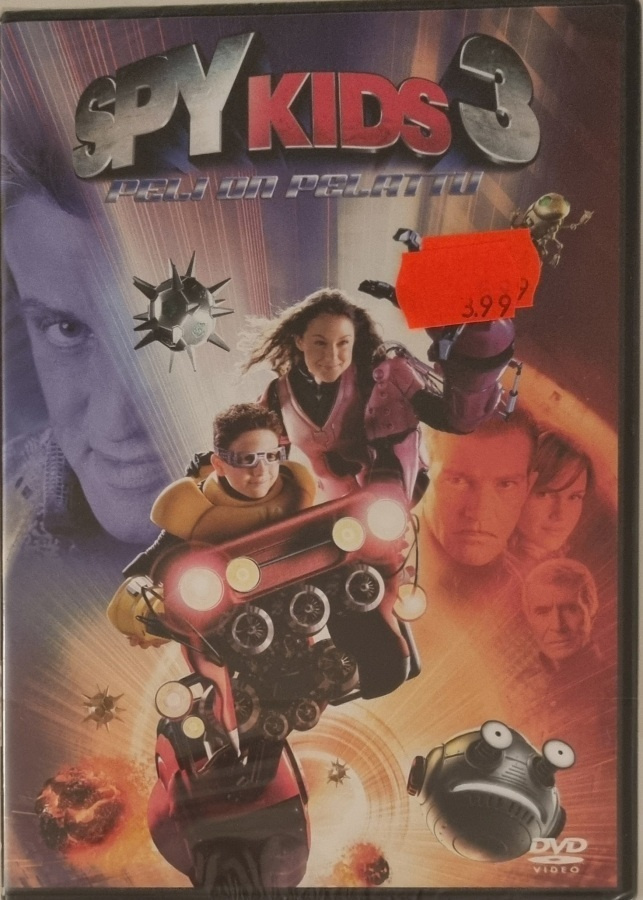 SPY KIDS 3: PELI ON PELATTU DVD