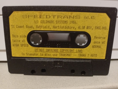 SPEEDTRANS (v1.43), kasetti, L, rare
