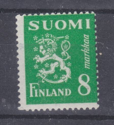 1950 M 30 8 mk vihreä postituoreena.