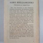 Unto Kupiainen : Aaro Hellaakoski : ihminen ja runoilija - pikkukuva 2