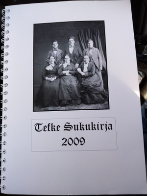 TEFKE SUKUKIRJA 2009
