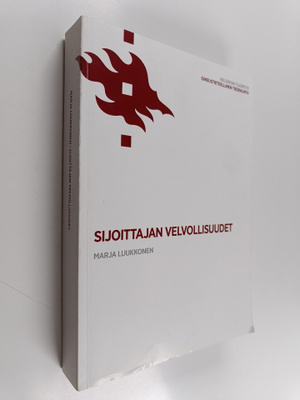 Marja Luukkonen : Sijoittajan velvollisuudet