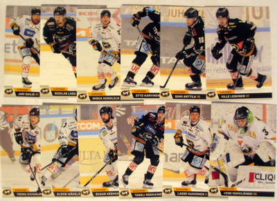 Cardset 2018-19 Kärpät 85-96 teamset