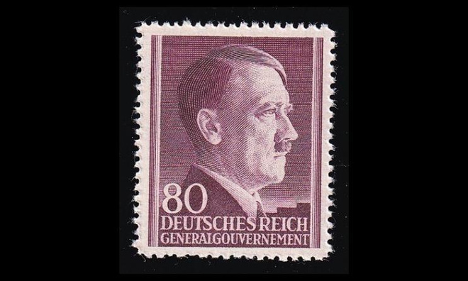 Generalgouvernement 85A ** Käyttösarja Hitler 80 (12½) (1