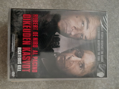 Oikeuden kasvot dvd,al pacino,robert de niro