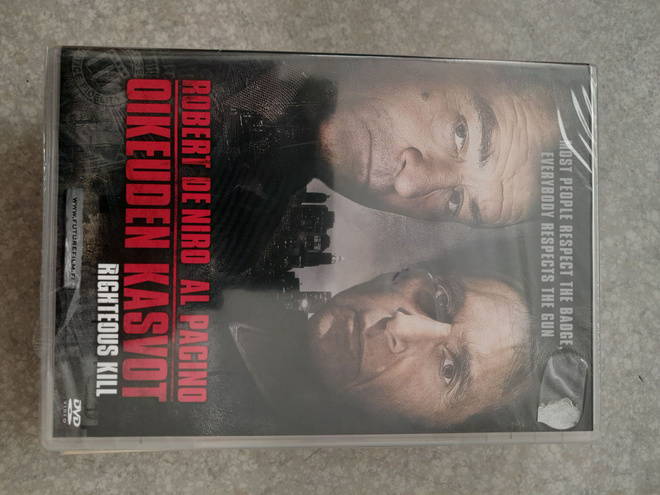 Oikeuden kasvot dvd,al pacino,robert de niro