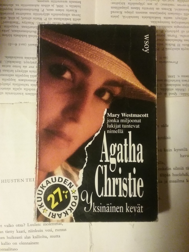 Agatha Christie / Mary Westmacott - Yksinäinen kevät (nid.)