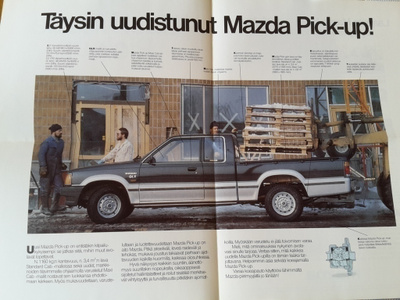 Mazda Pick-up -esite, 1988